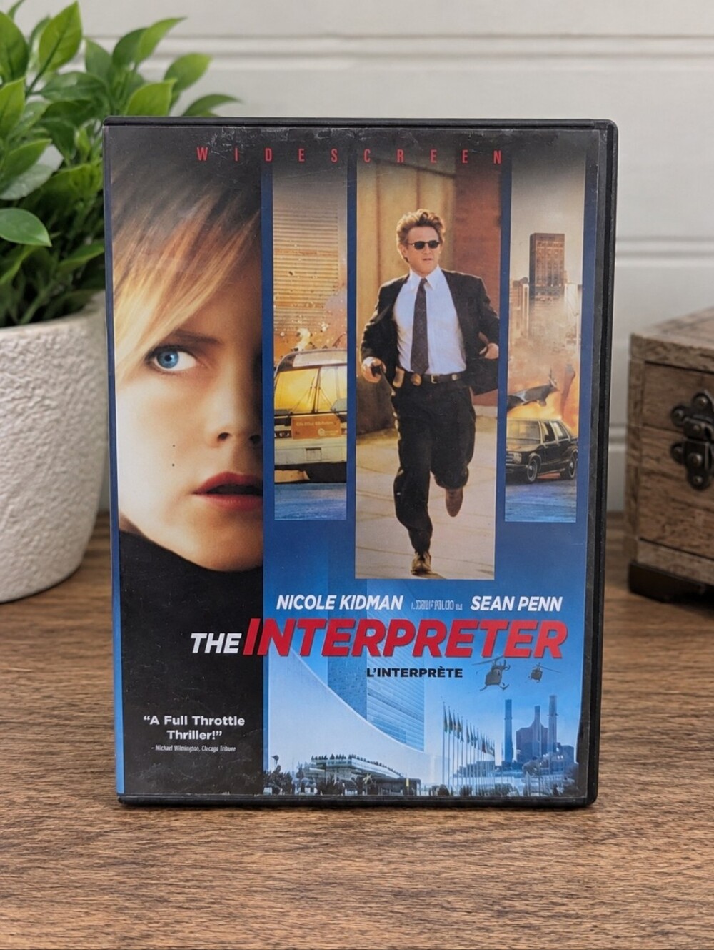 The Interpreter DVD | Nicole Kidman & Sean Penn | Widescreen Thriller